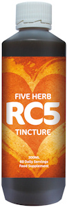 5 herb Rene Caisse tincture traditionally used for cancer and immune support