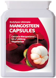 BodySpec Ultimate mangosteen extract 1000mg capsules